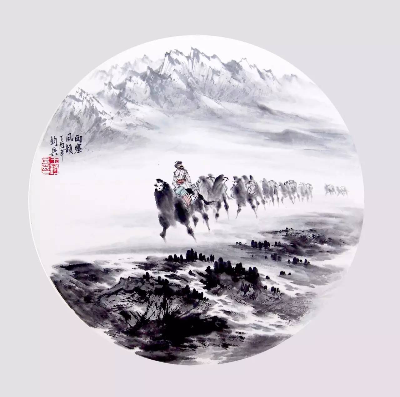 攀上高峰觅妙景 ▏王钧兵山水画小品新作展