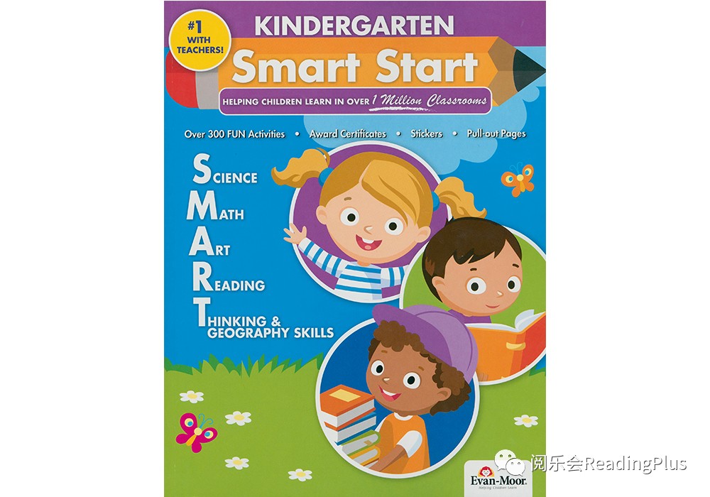 开团经典加州教材evanmoorsmartstartkindergarten幼儿园附定制贴纸