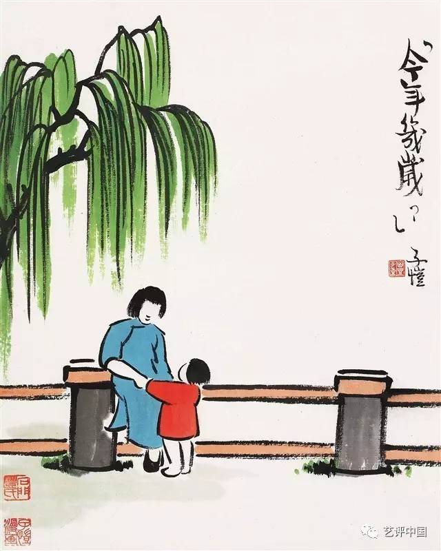 亲子朗读|诗音画祝福母亲节1:冰心诗歌《纸船》,丰子恺漫画母爱浓浓