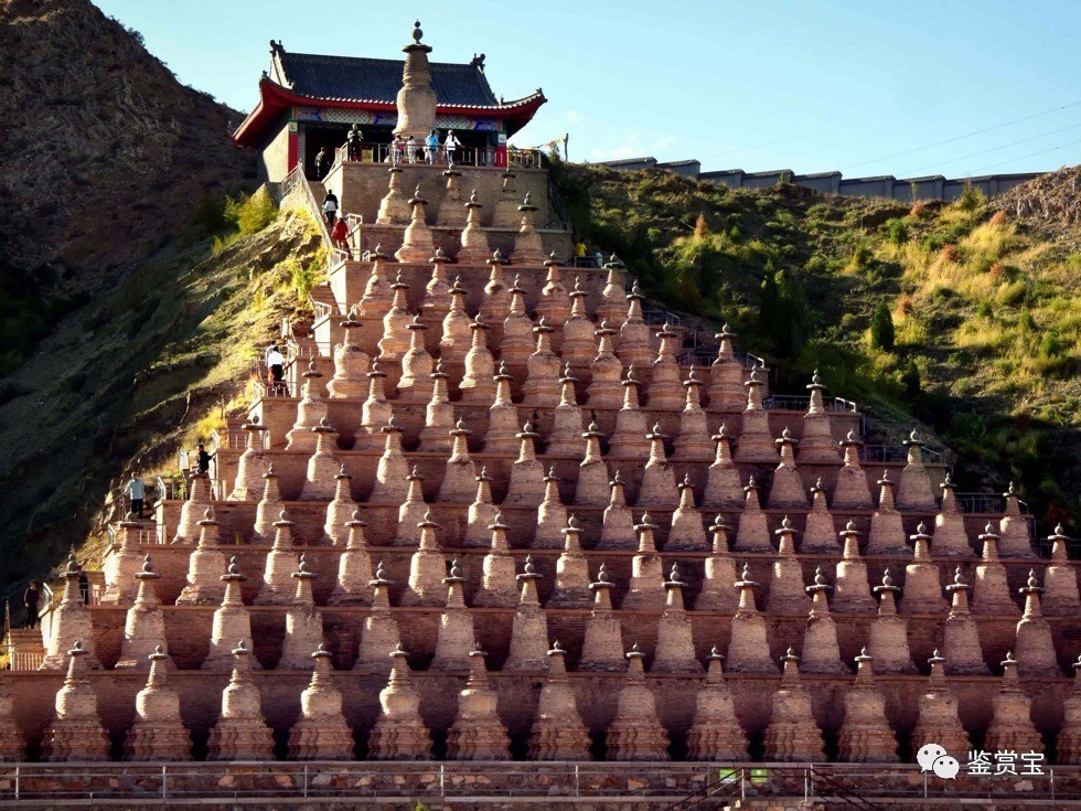 宁夏吴忠,青铜峡一百零八塔