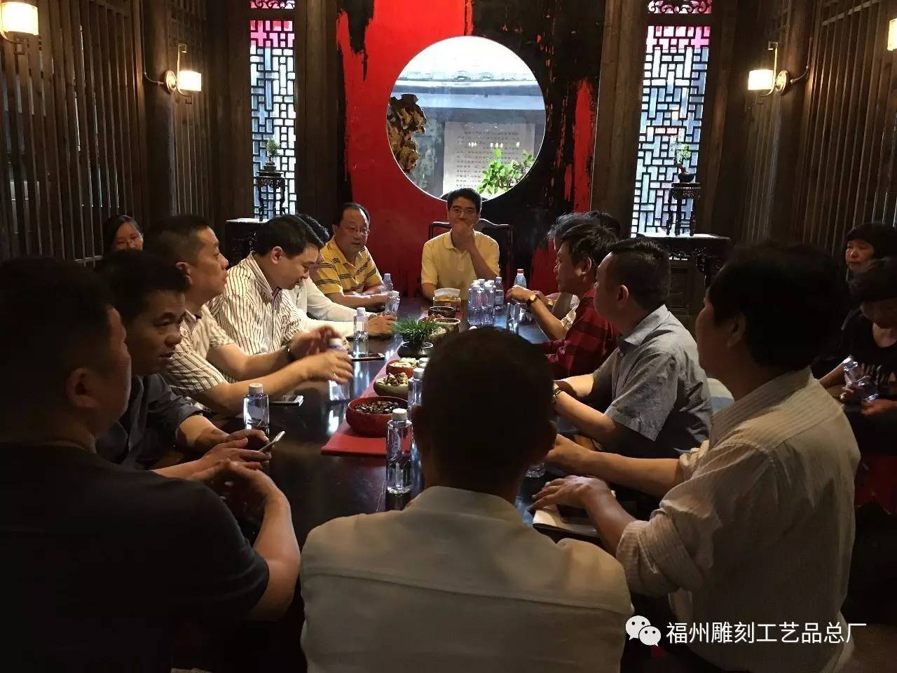 会前,在杨小河会长,瞿述勤副会长,阮邦曦副秘书长的陪同下,林高星副