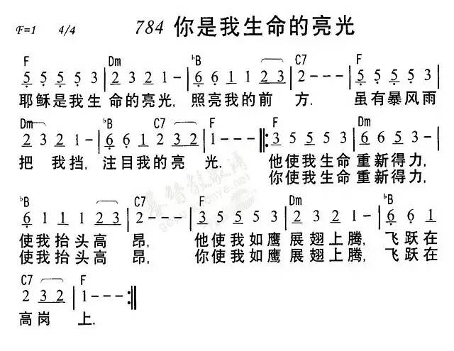 生命的光简谱_光遇简谱