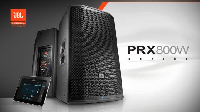 新品速递丨jbl prx800w智能扬声器系统—锐声邀您共享