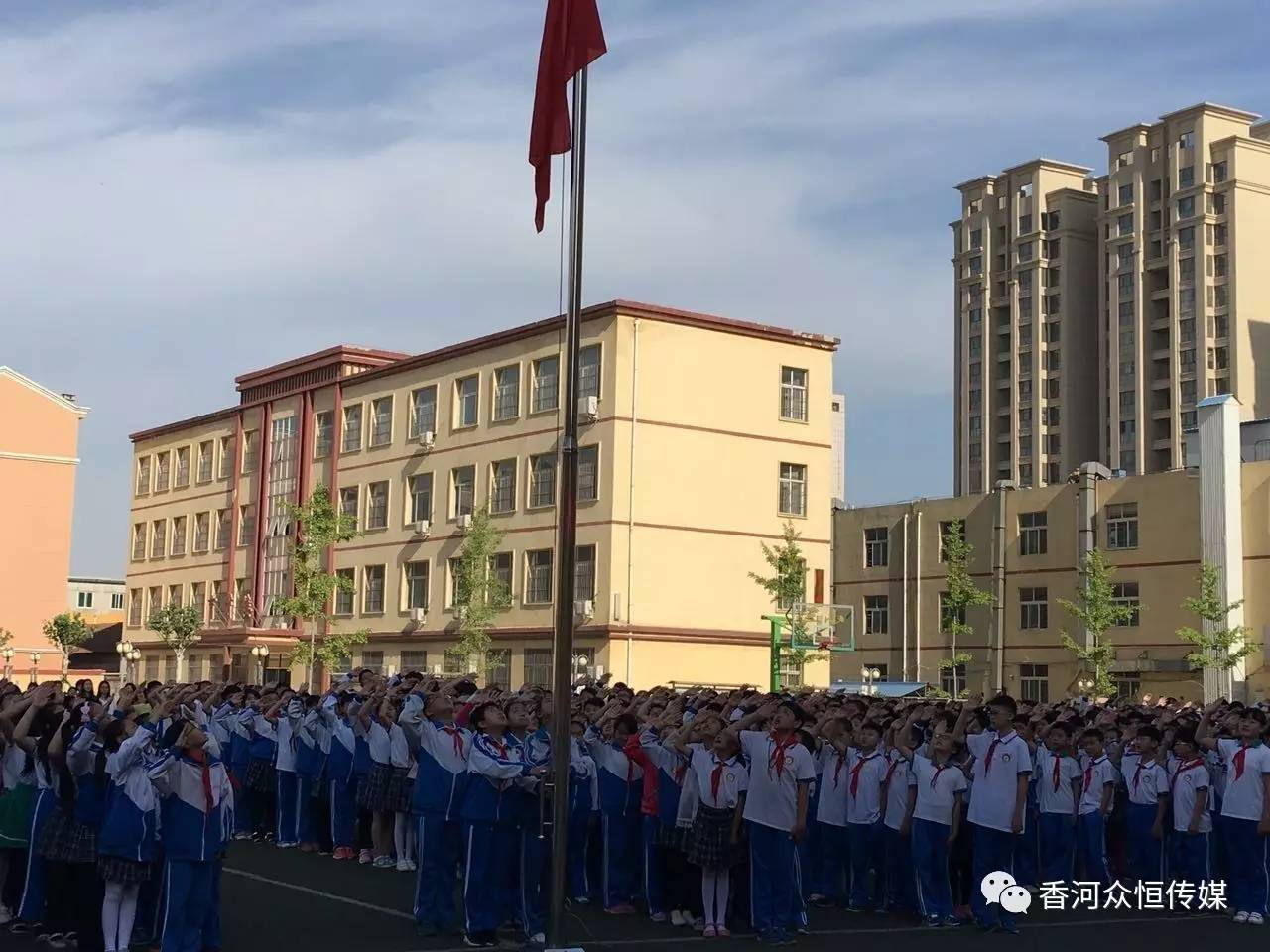 香河第三小学迎来了一群特殊的小朋友