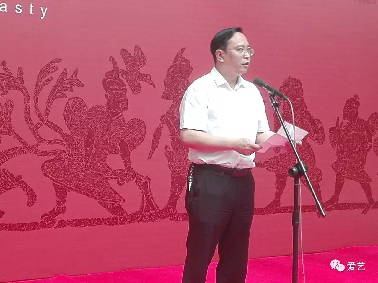 徐州汉画像石艺术馆馆长杨孝军致辞