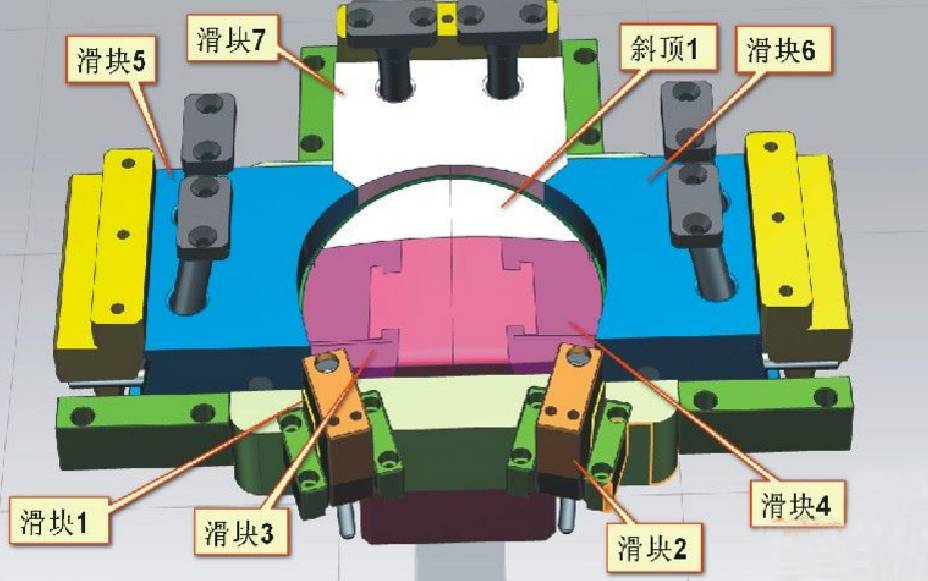 耳机夹模具看似形状简单,其实结构挺复杂!