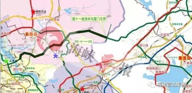 直达厦成高速,南通国泰路和联十一线,直达漳州市区,开通后过往人流有