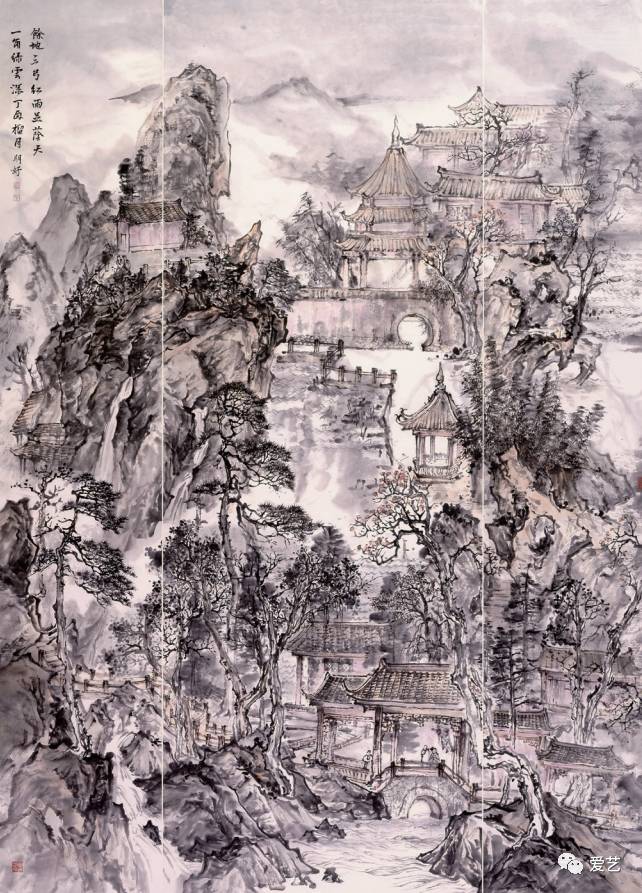 广州美院中国画学院本科毕业创作之——山水篇