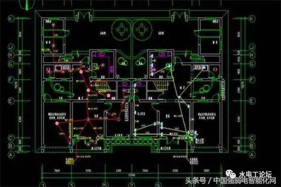 教你怎样看水电安装工程设计图纸,图纸符号代表什么?