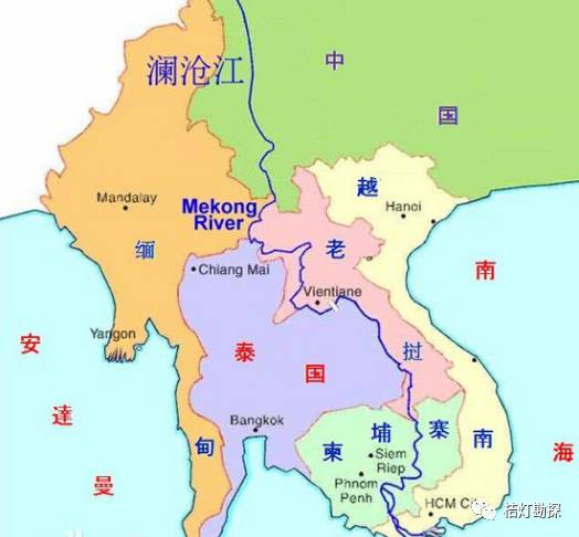 在三江口接纳东侧支流绿汁河后始称元江,东南流至河口入越南境后称图片