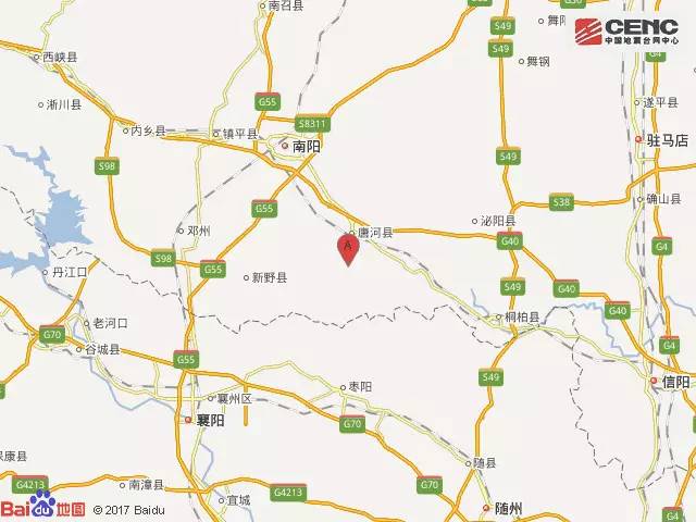 【身边事】南阳唐河县发生3.0级地震图片