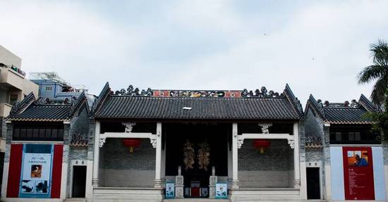 这里还坐落着许多间庄严的祠堂 泗海公祠,瀛山简公祠,简氏公祠,东池公