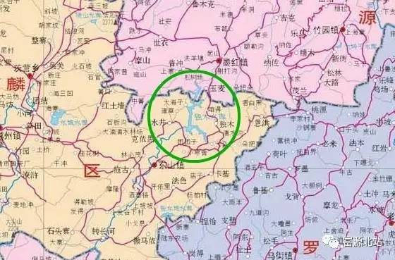 云南省曲靖市市区地图展示