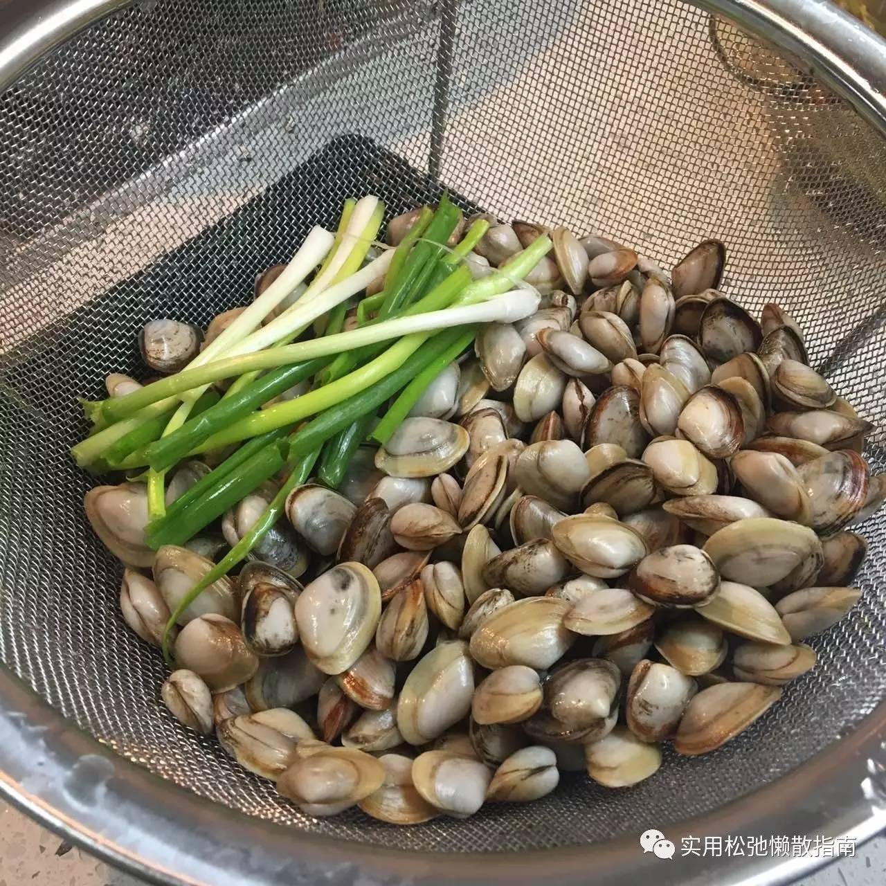 炎夏的粗茶淡饭之二(附酒烹蛤蜊的做法)