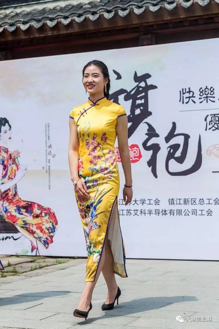 美呆了!镇江新区宜园一大波旗袍美女惊艳来袭!