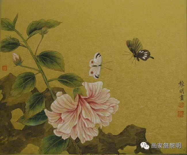 詹黎明 工笔花鸟画