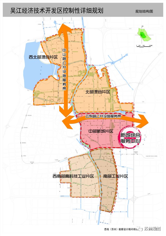 【规划】吴江经济技术开发区:由单一工业园区转为综合性科技城区