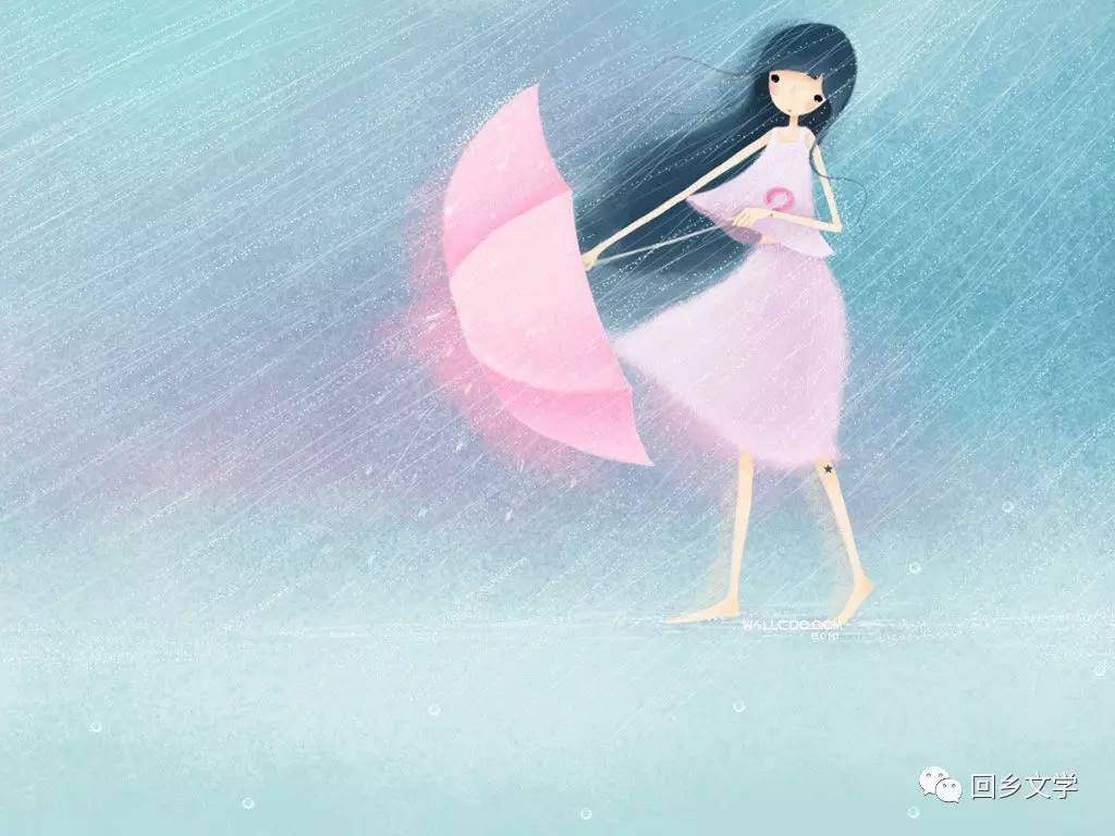 雨中图片