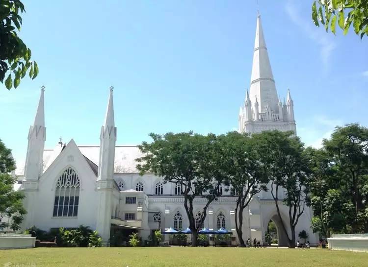 1,新加坡圣安德烈教堂 st andrew's cathedral