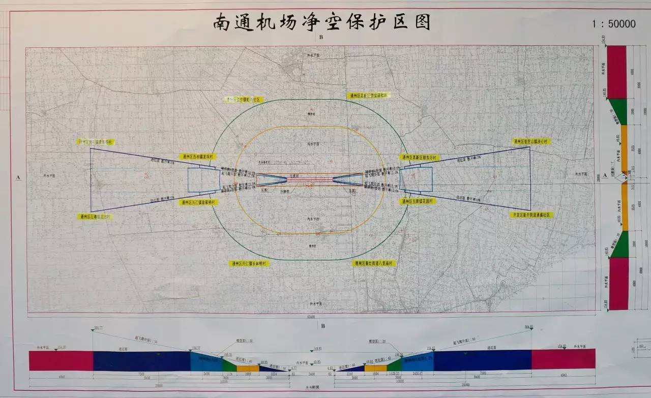 南通机场周边这些区域被划定为净空核心保护区,禁止无