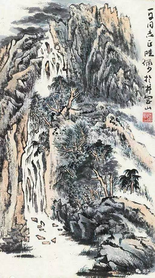 山水画不好?让大师陆俨少亲自告诉你怎么临摹山水画