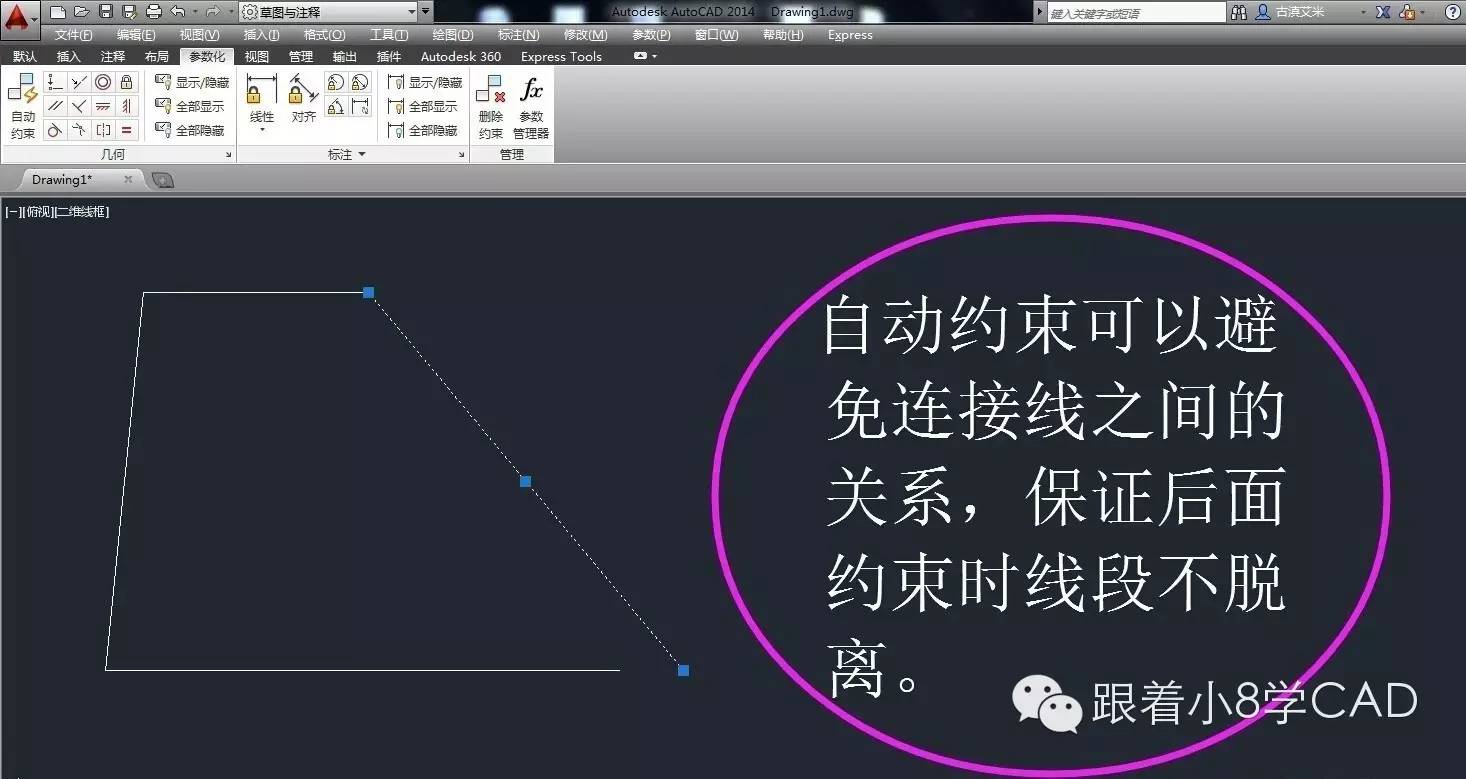 cad约束新功能详解