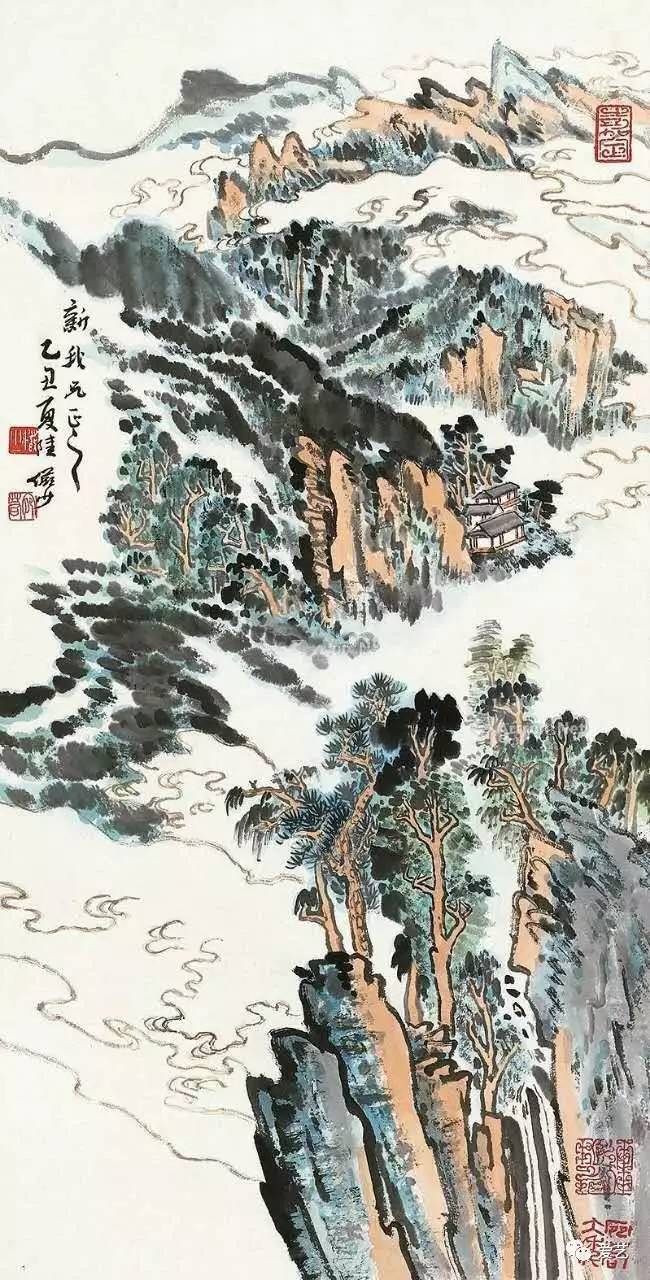 山水画不好让大师陆俨少亲自告诉你怎么临摹山水画