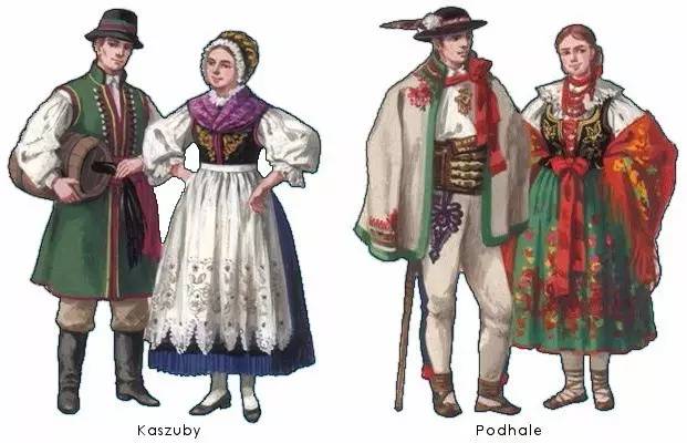 波兰传统民族服饰艺术