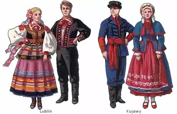 波兰传统民族服饰艺术