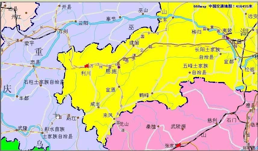 湖北利川距重庆市区300余公里,是重庆陆路进入湖北的必经之地,与重庆图片