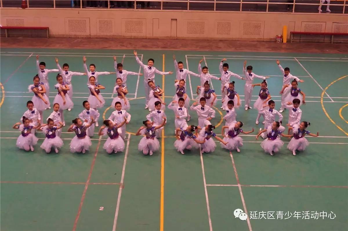 "阳光下成长" 北京市第二十届学生艺术节延庆赛区 校园集体舞,民族
