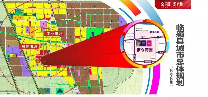 金佰汇·新天地20-80㎡城央绝版现铺,八十万人潮汇聚,临颍商圈no.1.