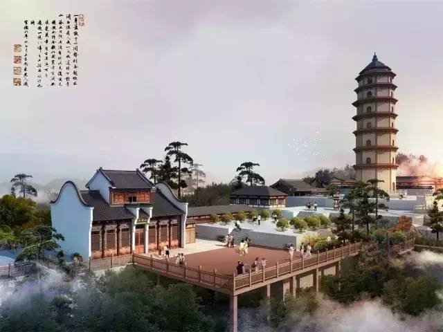 曹公祠三大功能区锦岩塔公园建设是围绕县委"一心,一城,一山,一水"