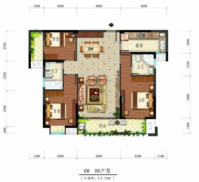 发·福郡】新品华丽来袭 建筑面积约87-142 三房至四房臻美升级户型