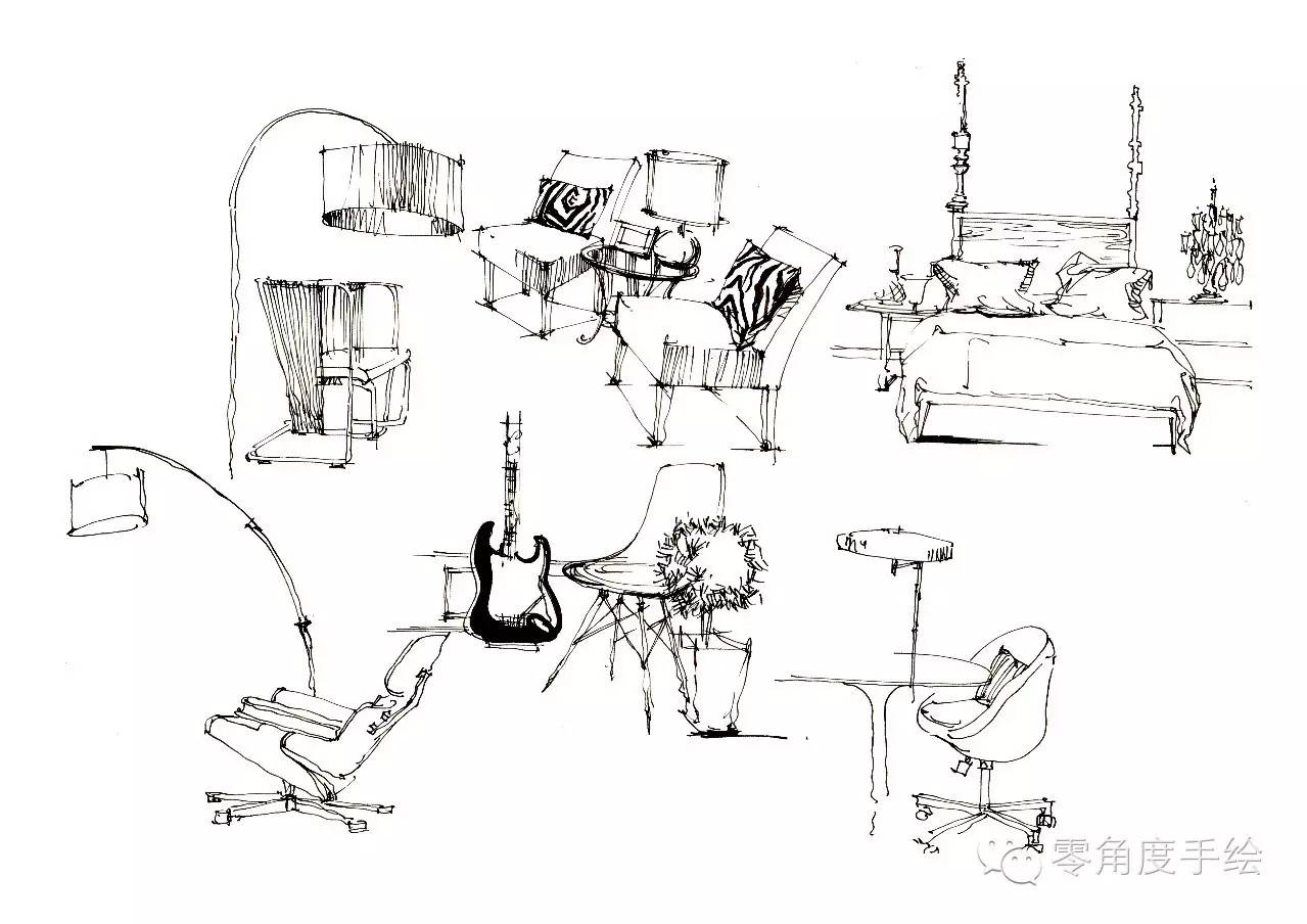 室内设计手绘干货