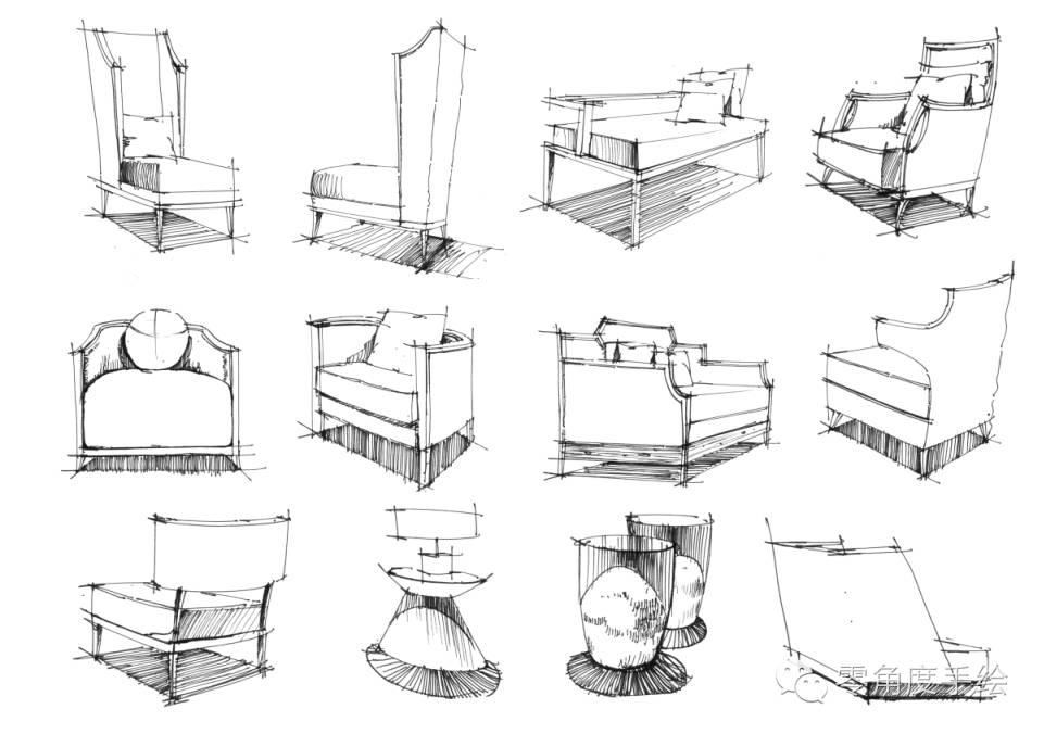 室内设计手绘干货