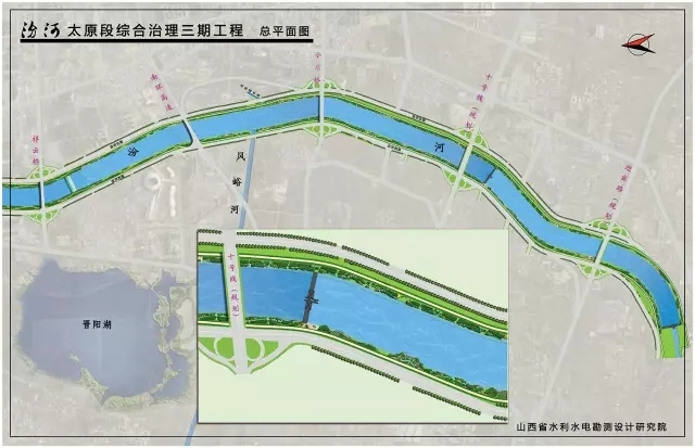 汾河三期工程正在施工中,我们一起来领略"她"的