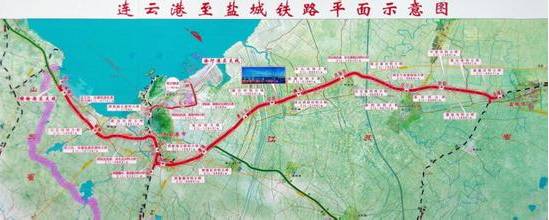 站房面积10600㎡,是连盐铁路线上县一级最大的火车站,位于滨海县城 东图片