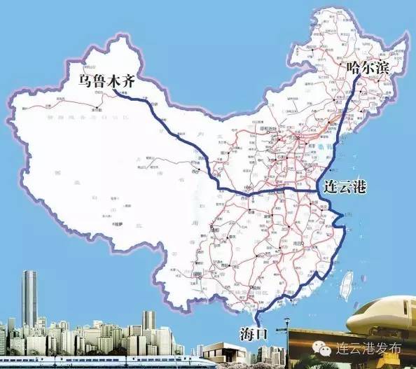 此外, 双方还就连云港港北翼的柘汪港至临沂临港产业园修建铁路专用线图片