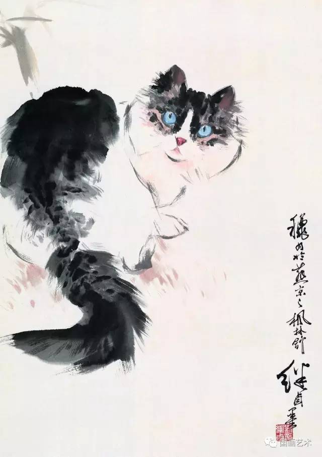 大师画猫刘继卣作品欣赏