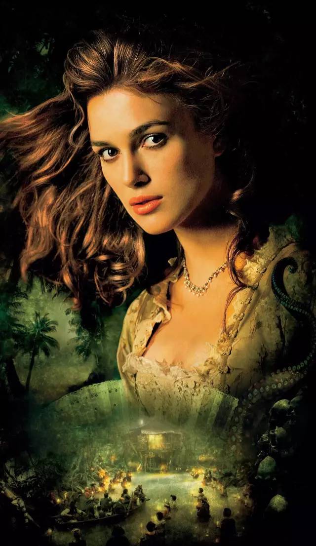 推荐| 《加勒比海盗5》最美的平胸女神,当之无愧的英伦玫瑰
