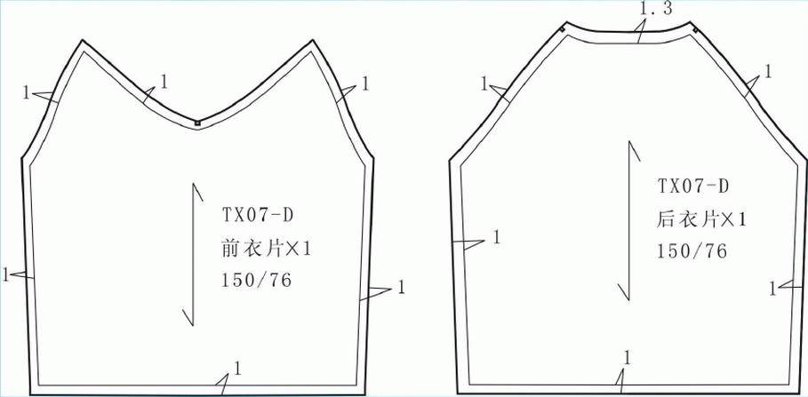 版师必读|插肩袖皱褶衫的结构设计与制作工艺