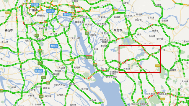 东莞南部高速公路(包括莞岗高速,潮莞高速)