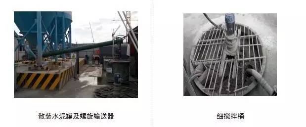 施工注浆泵站建设指导意见 设备安装 施工注浆泵站采用散装水泥罐