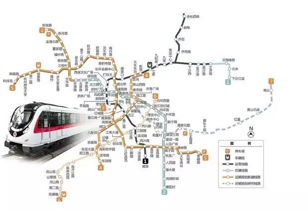 盘点| 未来5年杭州10条地铁线一目了然!最新进展在这里!