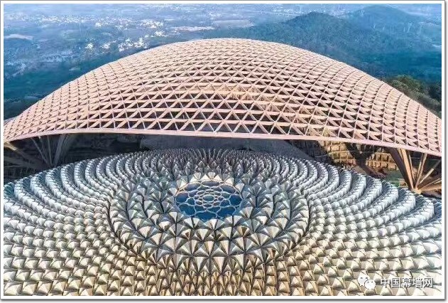【工程】南京佛顶宫又一波美图!诠释全球单体面积最大铝结构网壳建筑