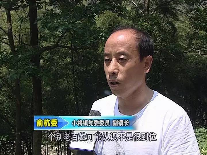 小将镇党委委员,副镇长俞杭委