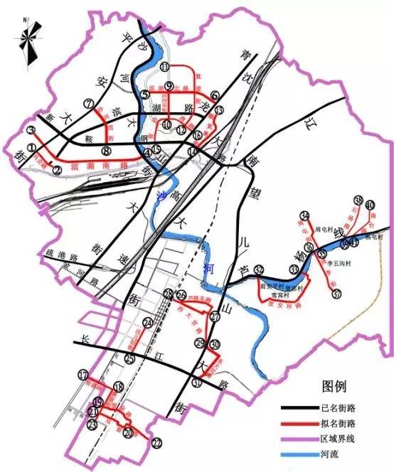 鲅鱼圈108条街路最新命名