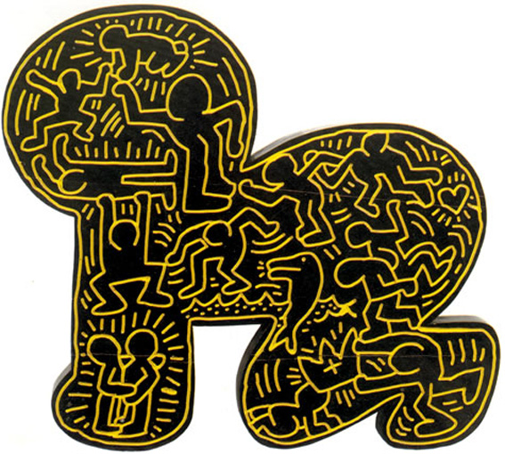 keith haring 涂鸦艺术大师