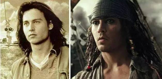 【加勒比海盗】被年轻的杰克船长帅到了吗?可他真的比不上年轻的德普